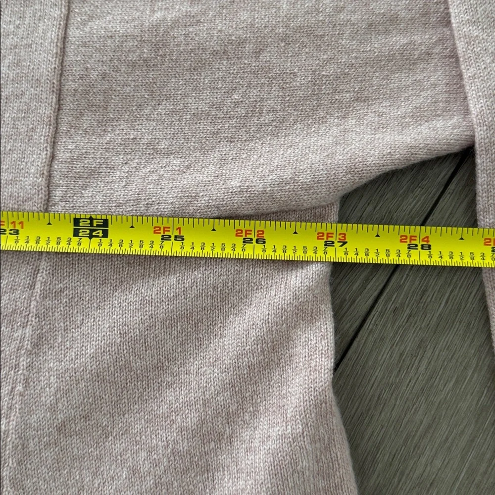 Eskandar women’s Cashmere Side Paneled Button down Cardigan O/S pink NWT